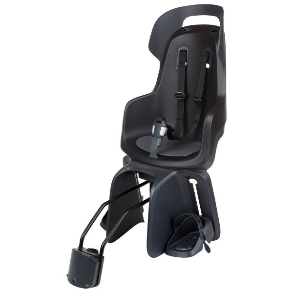 Bobike - Kinderzitje achter go maxi rs met framebevestiging (ff) en slaapstand - urban black