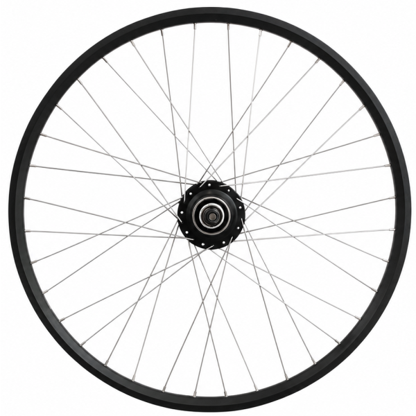 Shimano - Achterwiel 28 1/4inch nexus 8 naaf (zwart) - zac2000 velg (zwart) met rvs spaken - voor schijfrem