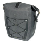 Basil enkele tas navigator storm l mik 25-31l 15 x 27 x 41 cm - zwart