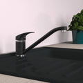 Ngk eisl granit meraan keuken | zwart-chroom - ni182smcr ni182smcr