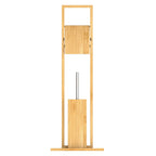 EISL EISL Toiletset toiletrolen toiletborstelhouder 30x21x82 cm bamboe