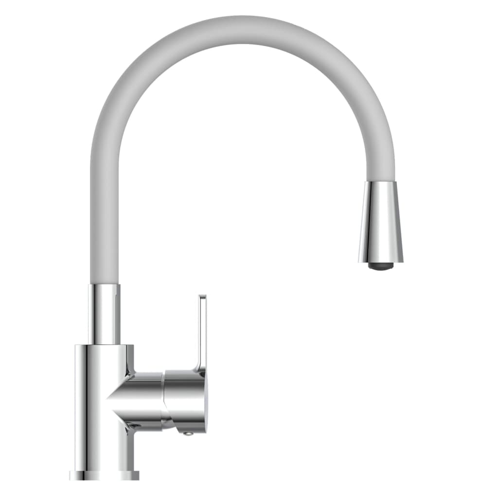 Hg eisl flexo mengkraan keuken | chroom-lichtgrijs - ni186fl ni186fl