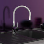Hg eisl flexo mengkraan keuken | chroom-lichtgrijs - ni186fl ni186fl