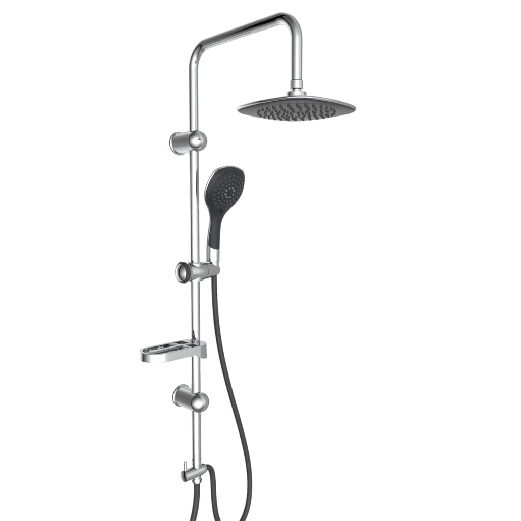 Eisl duschtraum hoofddouche set | chroom-zwart - dxld60088cs dxld60088cs