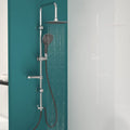 Eisl duschtraum hoofddouche set | chroom-zwart - dxld60088cs dxld60088cs