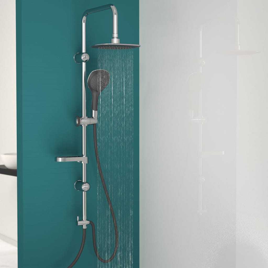 Eisl duschtraum hoofddouche set | chroom-zwart - dxld60088cs dxld60088cs