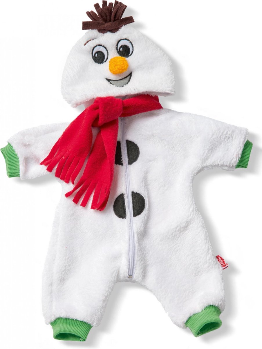 Heless - Heless Poppen winterkleding sneeuwman 35-45 cm