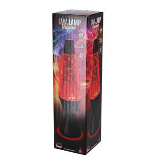 Party Time! - Party Time! Lava lamp vulkaan zwart/rood