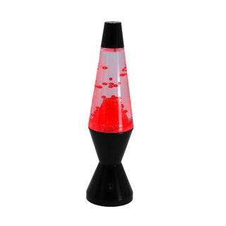 Party Time! - Party Time! Lava lamp vulkaan zwart/rood