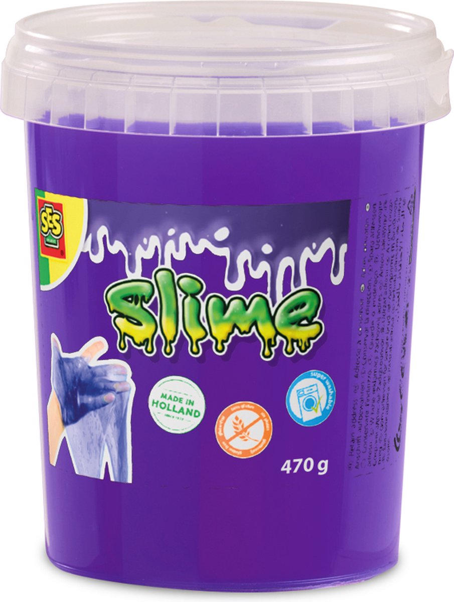 SES Creative - Creative Ses slime - paars glitter 470g