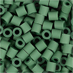 Creativ company nabbi biobeads 5x5mm donkergroen - 1000st.