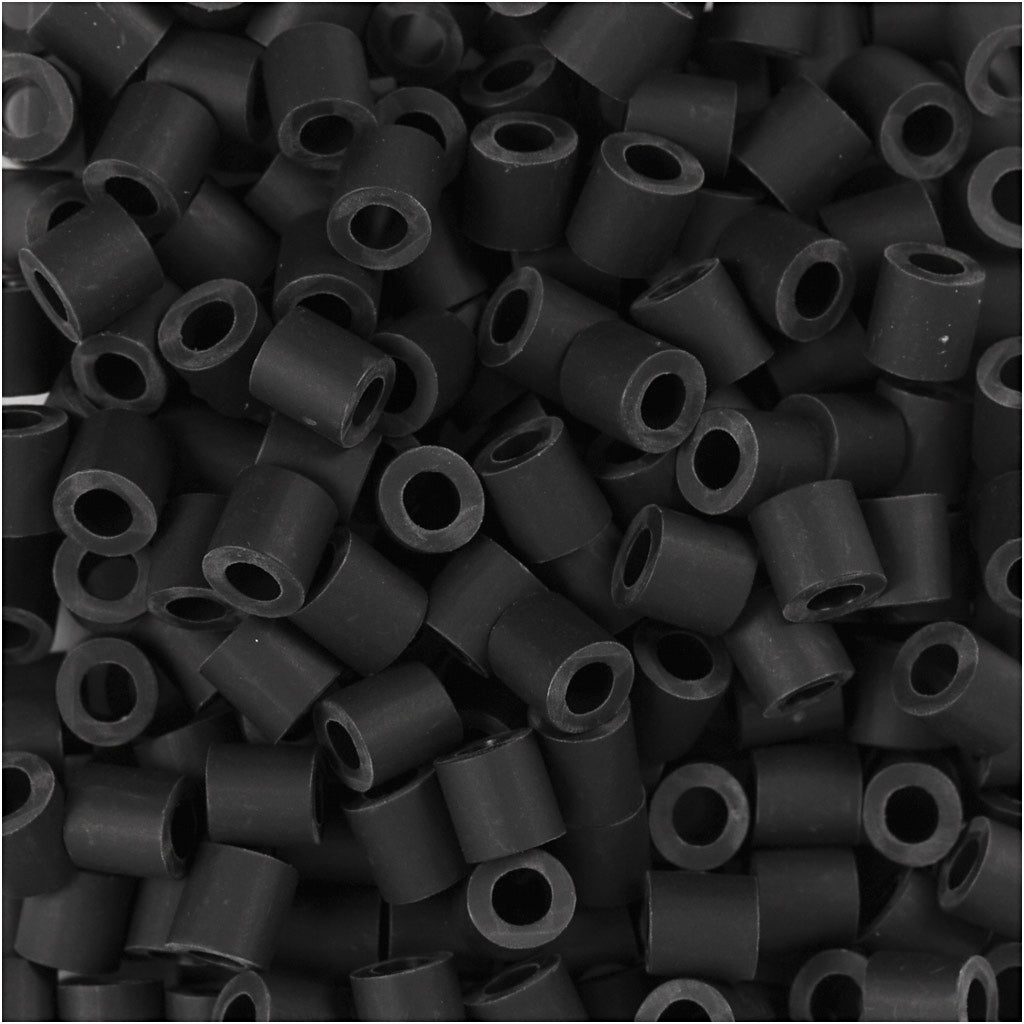 Creativ company http: www.cchobby.nl biobeads-van-nabbi-afm-5x5-mm-gatgrootte-2-5-mm-medium-zwart-3000-stuk-1-doos