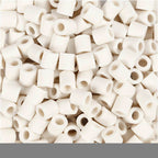 Creativ company nabbi biobeads 5x5mm wit - 1000st.