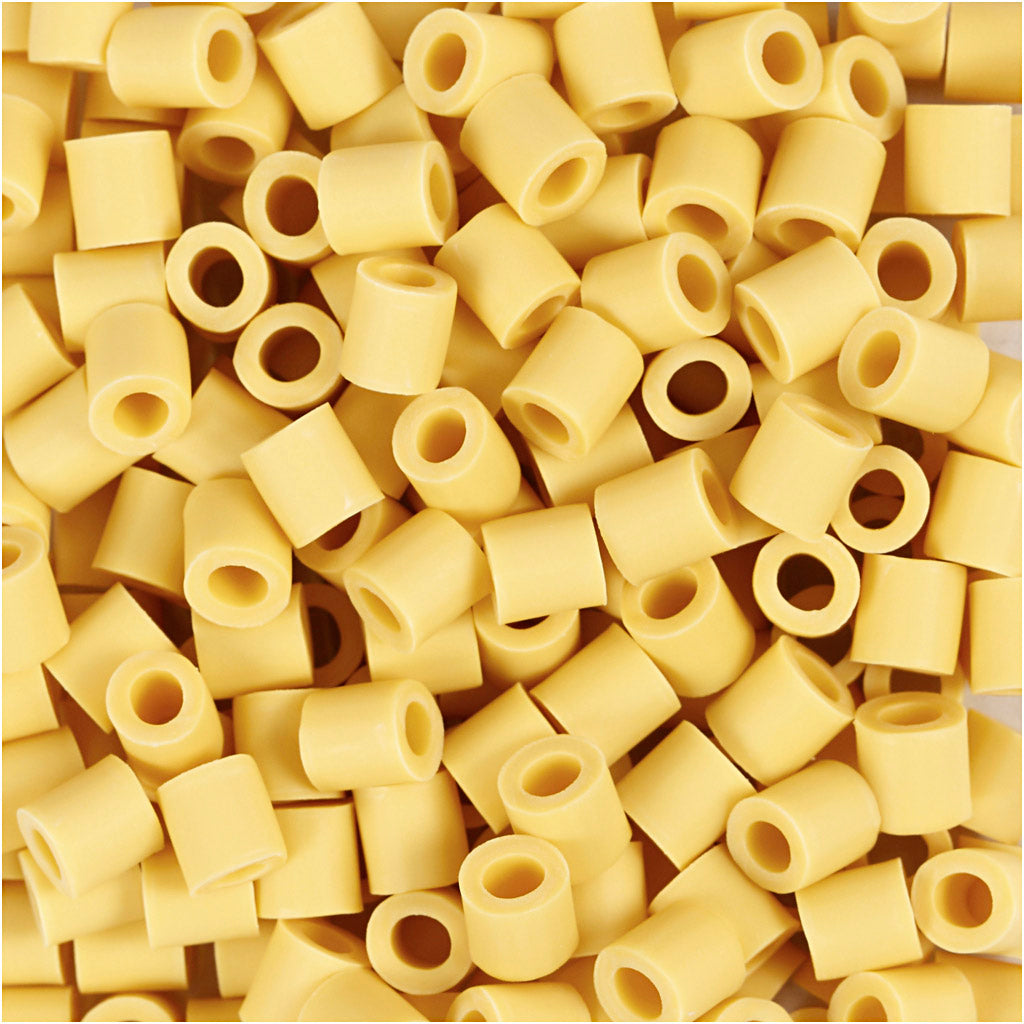 Creativ company nabbi biobeads 5x5mm geel - 3000st.
