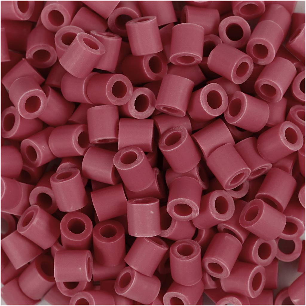 Creativ company nabbi biobeads 5x5mm rood - 1000st.