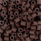 Creativ company nabbi biobeads 5x5mm bruin - 1000st.