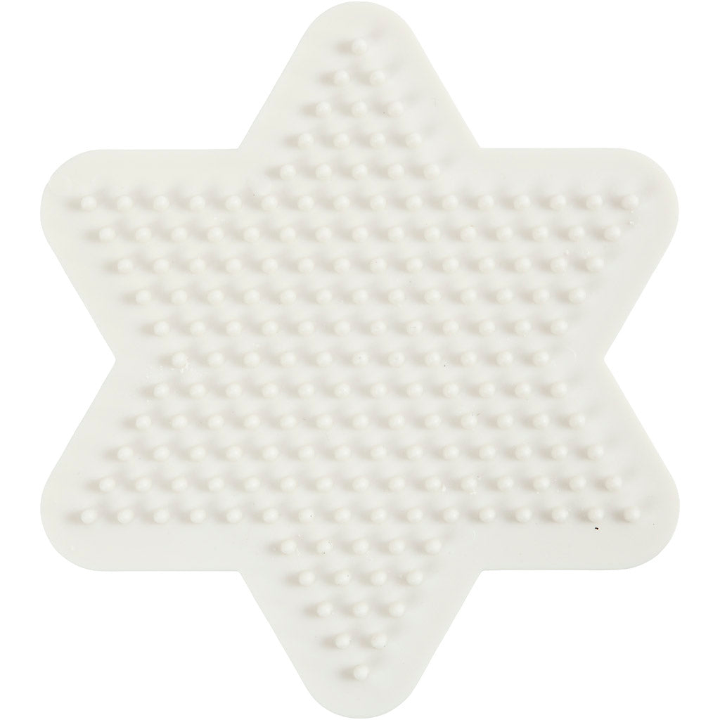 Creativ company nabbi biobeads grondplaat ster 9,8x9,8cm