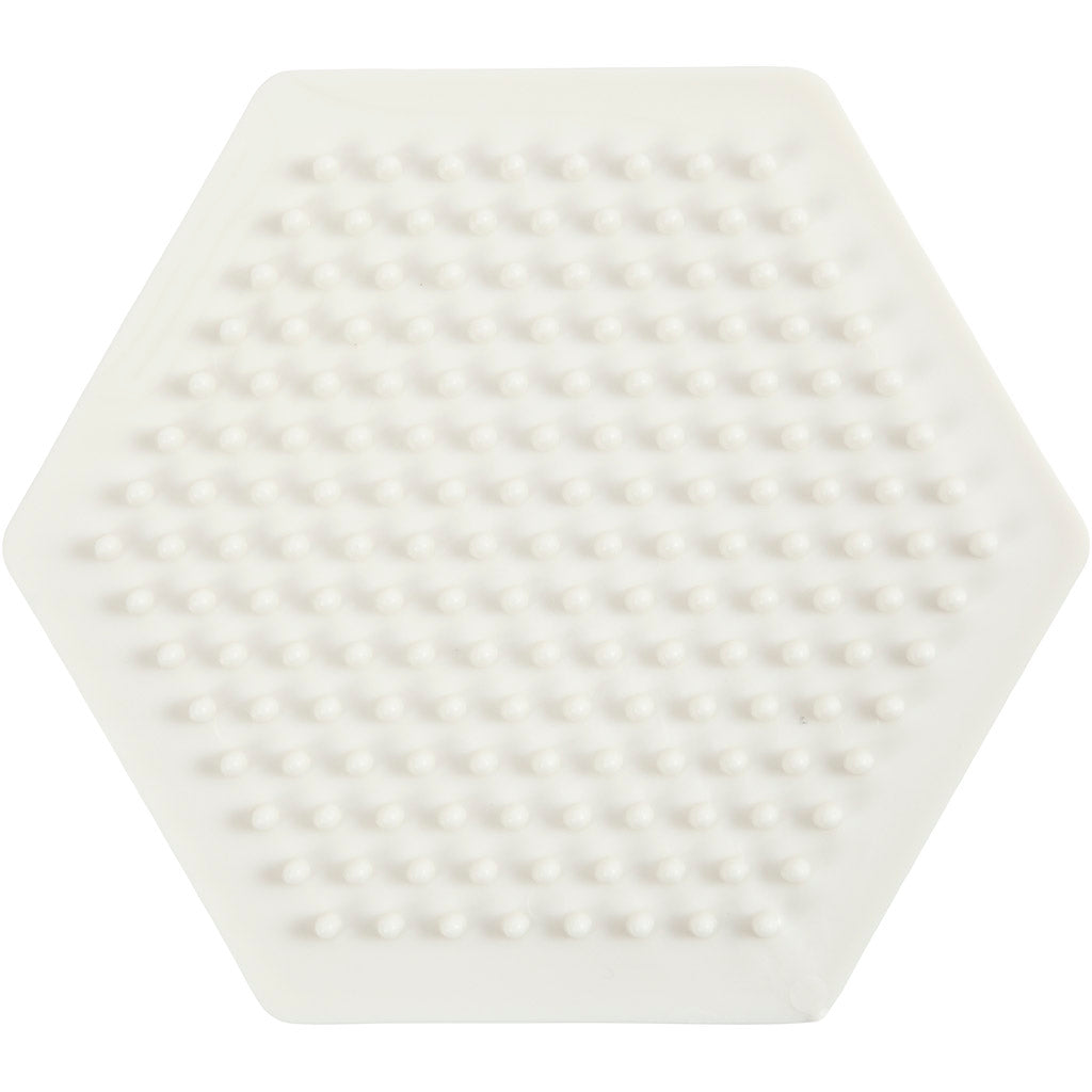 Creativ company nabbi biobeads grondplaat zeskant 8,5x8,5cm