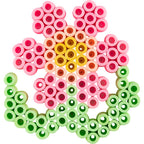 Creativ company nabbi biobeads grondplaat zeskant 8,5x8,5cm