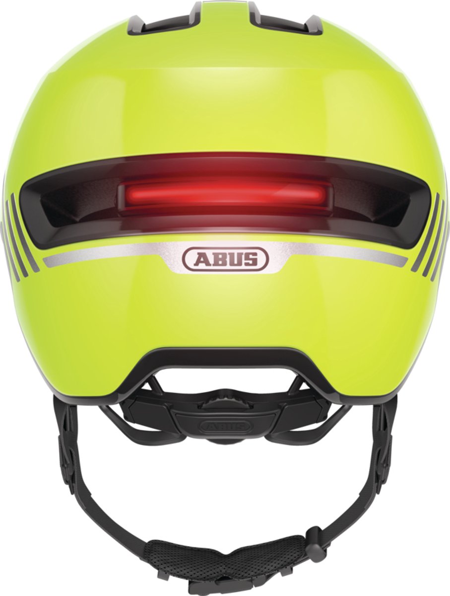 ABUS - ABUS Fietshelm hud-y signal yellow s - 51-55 cm - geel - geschikt voor gebruik op elektrische fietsen - stadsfietsen - 280 g