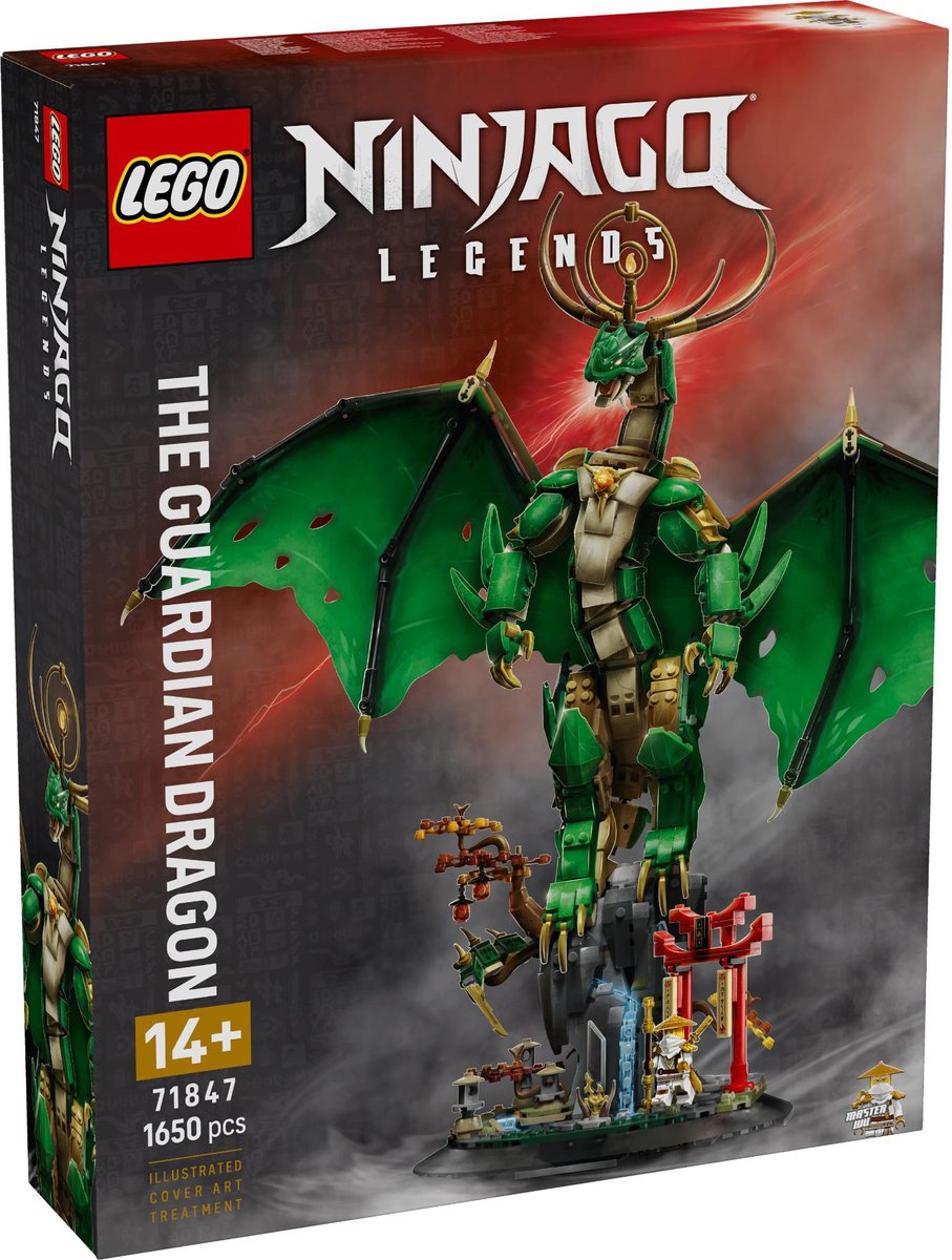 Lego ninjago de drakenbewaker bouwpakket voor kinderen - 71847