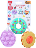 Playgo - go sensorisch speelgoed bloem en donut en pop-it - 3dlg.