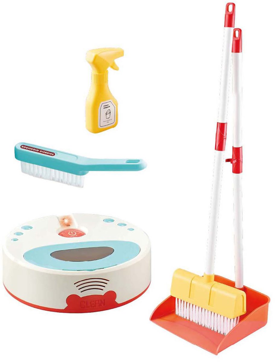 Lobbes speelgoed bv speelgoed schoonmaakset - 5dlg.