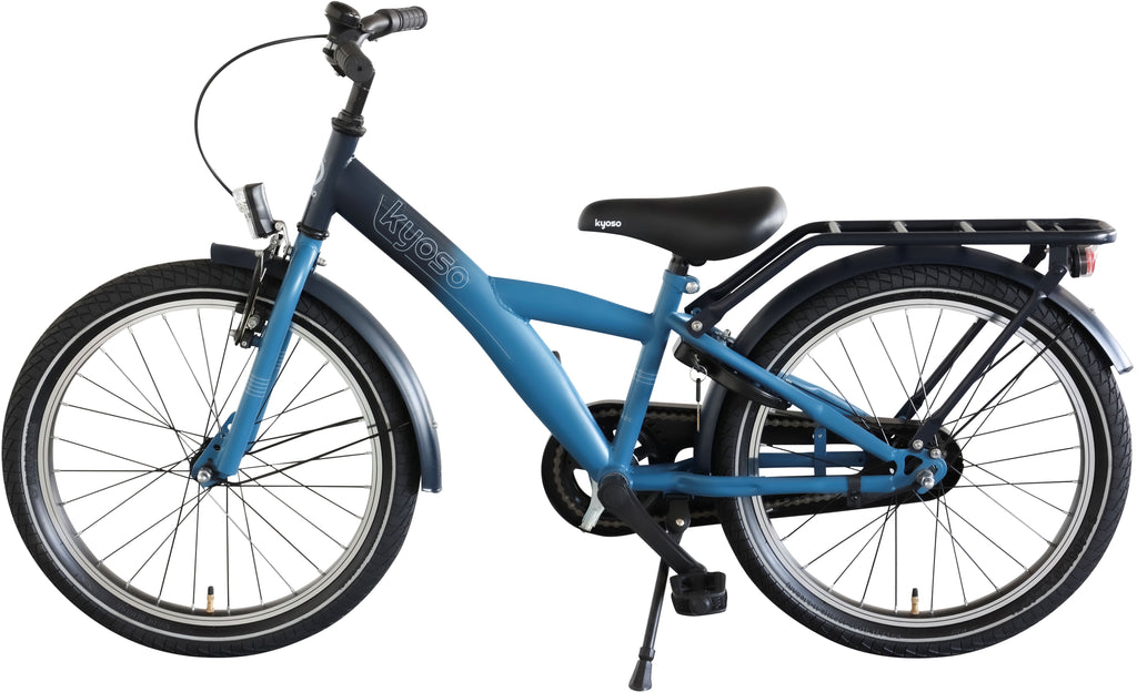 Kyoso - Kyoso Kinderfiets x-rider 20 inch met remnaaf - donkerblauw/aqua