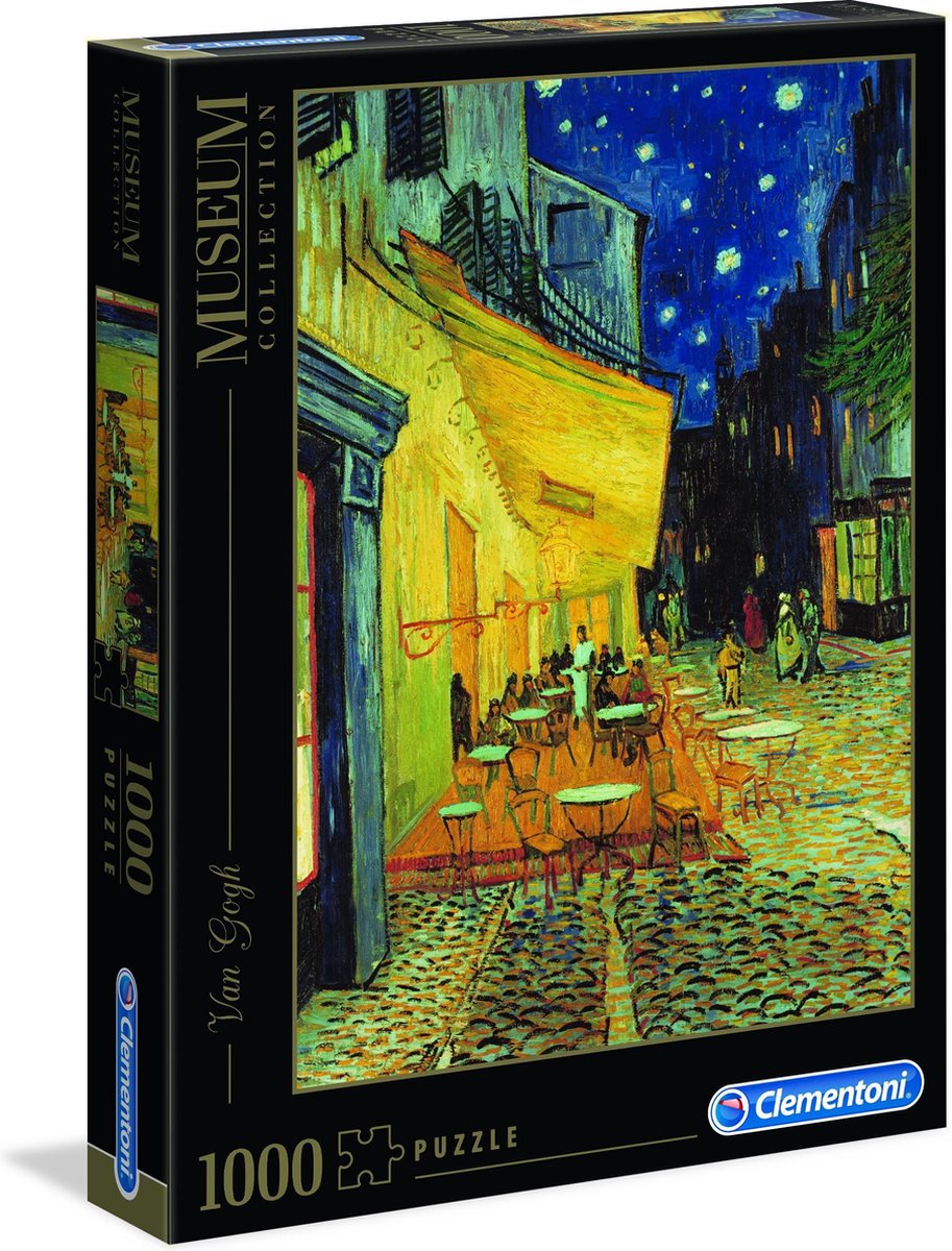 Clementoni - puzzel - 1000 stukjes - van gogh greatmuse (museum) - puzzel voor volwassenen