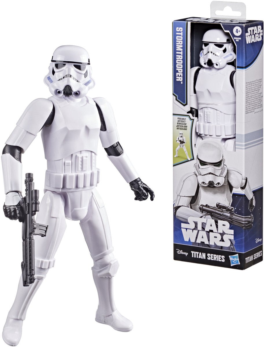 Hasbro - Hasbro Star wars titan series stormtrooper actiefiguur