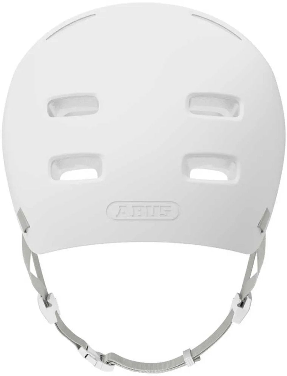 ABUS - ABUS Fietshelm indy pure white l - 57-61 cm - wit - geschikt voor gebruik op elektrische fietsen - stadsfietsen - 430 g