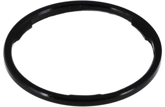 Trivio - Trivio - spacer 2mm 1 1/8" aluminium zwart - 5 stuks