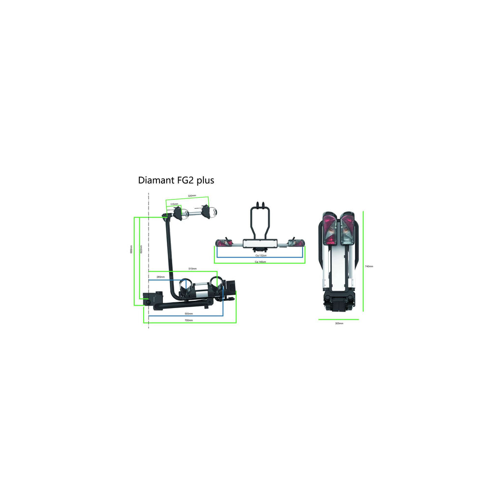Pro-User - Pro-User fietsendrager diamant fg2 plus