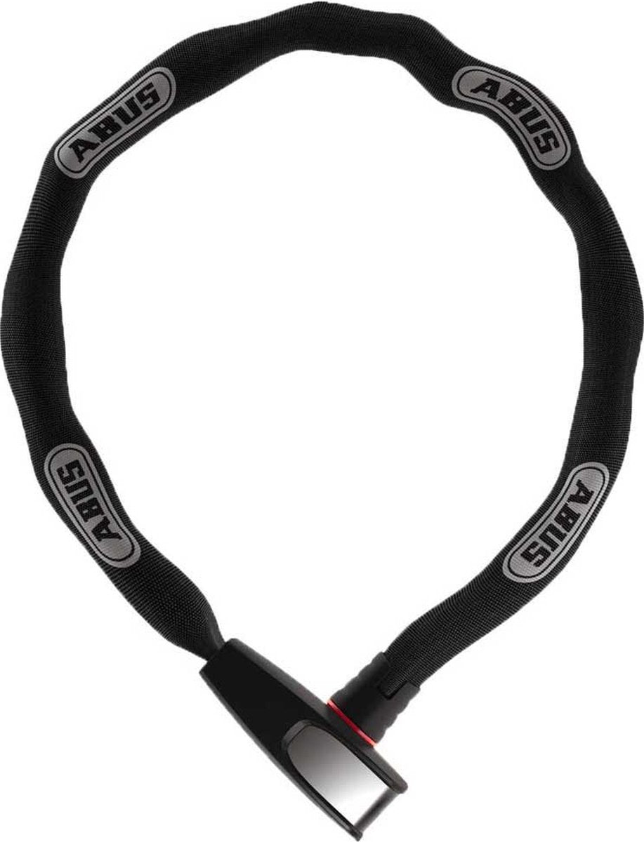 Abus Cadenas Vélo 6806K/110 Noir Réfléchissant