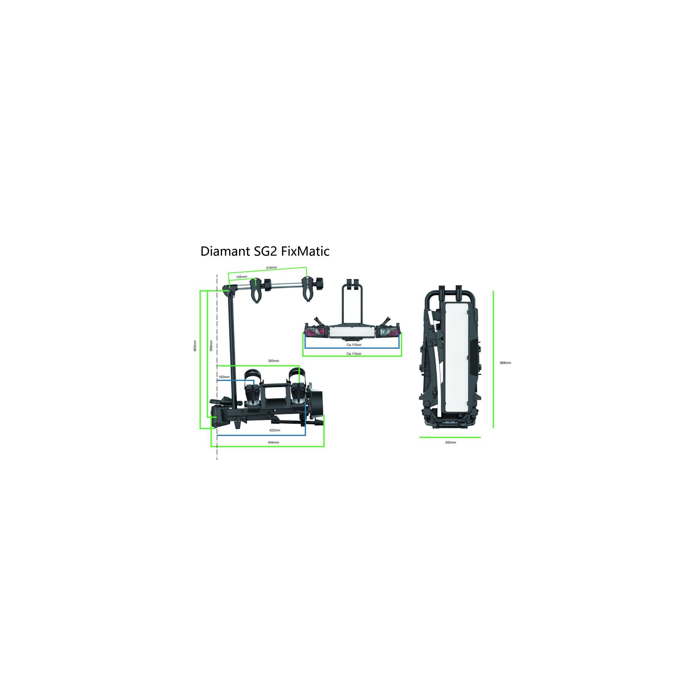 Pro-User - Pro-User fietsendrager diamant sg2 fixmatic