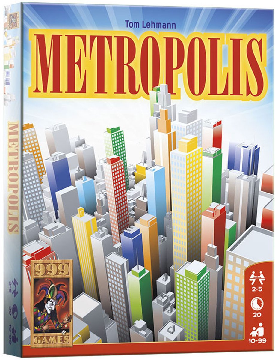 999Games - 999Games 999 games metropolis kaartspel