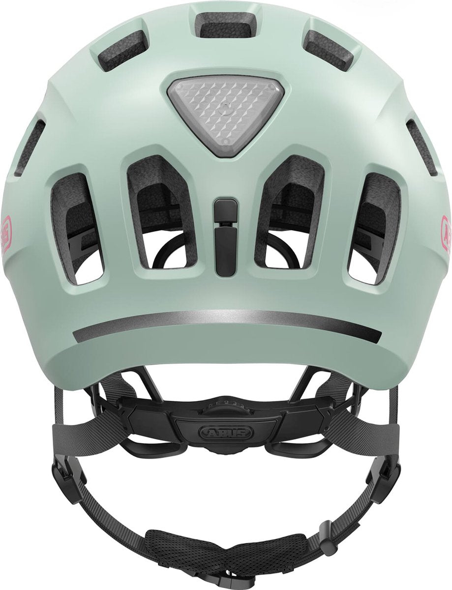 Abus fietshelm youn-i 2.0 iced mint m - 52-57 cm - turquoise - geschikt voor gebruik op elektrische fietsen - stadsfietsen - 260 g