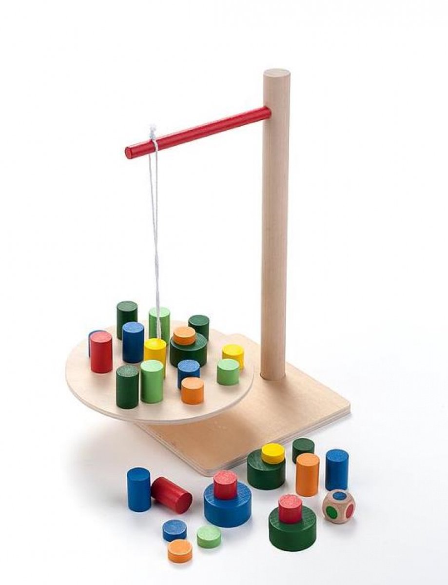 Longfield - Longfield Houten balans weegschaal spel