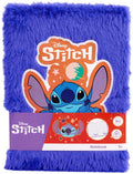 Canenco - Canenco Stitch pluche notitieboek donkerblauw