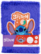 Canenco - Canenco Stitch pluche notitieboek donkerblauw