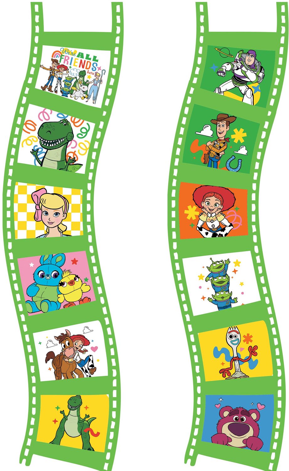 Lexibook toy story projectie-zaklamp met 24 plaatjes