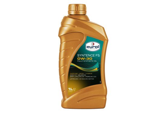 - Motorolie 1L Syntence FS 0W-30