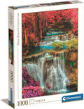 Clementoni - puzzel - 1000 stukjes - kleurvolle thaise watervallen - puzzel voor volwassenen - high quality collection