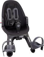 Qibbel voorzitje air incl. adapter 1? ge�nt. kabels zwart