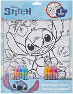Undercover kleuren op nummer set stitch
