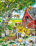 Larsen legpuzzel dieren - de imker bij de bijen, 53st.