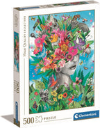 Clementoni - legpuzzel head in the jungle 500st.
