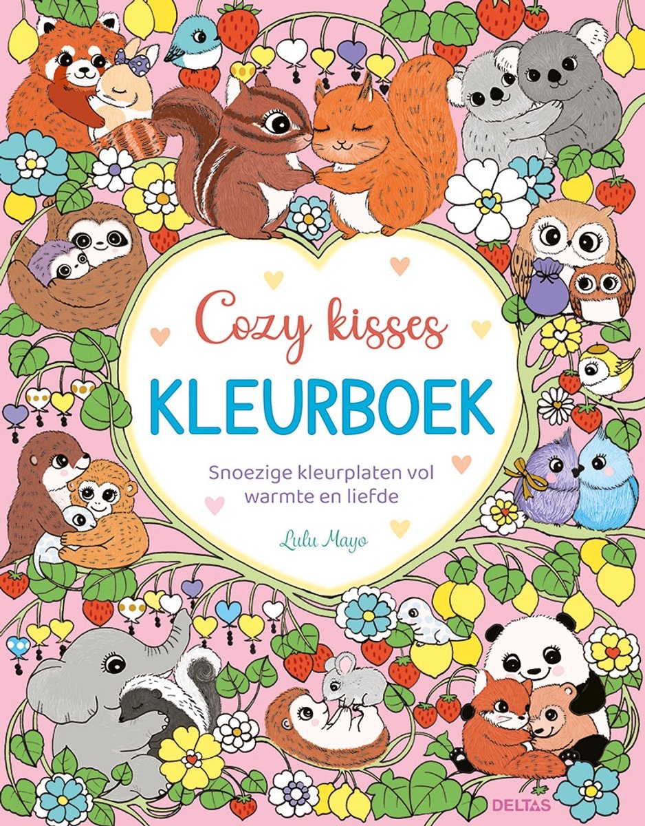 Deltas - Deltas Cozy kisses kleurboek
