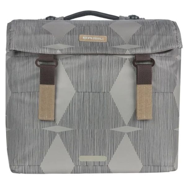 BASIL - BASIL Dubbele fietstas elegance mik 40 - 49 liter - chateau taupe