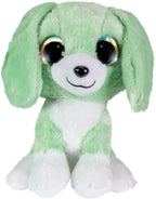Lumo stars tactic - pluche - knuffelhond tommy - 24 cm - zacht pluche - grote ogen - fins design - fantasiespel - inclusief app met spelletjes